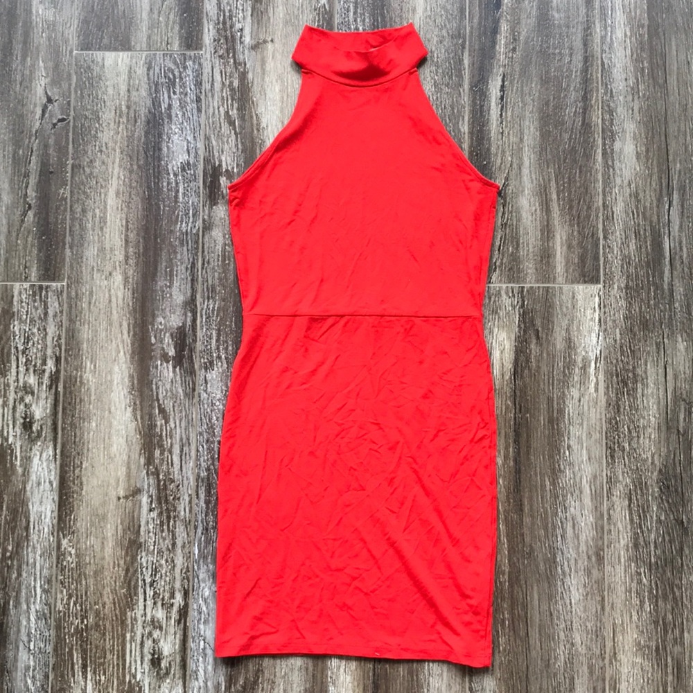 Bright bodycon dress
